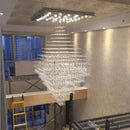 Ljojo Luxurious Crystal Chandelier Light for Living Room and Hotel Lobby
