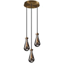 Ljojo Modern E14 Water Droplets Crystal Chandelier for Living Rooms and Hotels