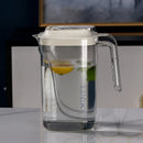 Ljojo 2200ML Water Juice Pitcher: Transparent Bottle for Fresh Drinks Storage