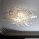 Modern PVC Flower Pendant Light LED Chandelier for Living Room - Hanging Home Decor Lamp by Ljojo