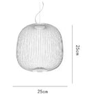 Ljojo Iron Pendant Light Modern Chandelier Living Dining Room Home Decoration