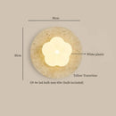Ljojo LED Wall Lamp - Nordic Modern Design with Pull Chain Switch, Terrazzo Pattern for Living Room, Bathroom, Stair Lights