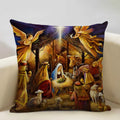 Jesus Decor Pillow Cover 45x45cm Home Sofa Art Decor Gift Ljojo