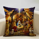 Jesus Decor Pillow Cover 45x45cm Home Sofa Art Decor Gift Ljojo
