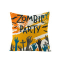 Halloween Anime Linen Cushion Cover for Home Decor by Ljojo