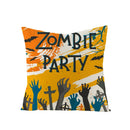 Halloween Anime Linen Cushion Cover for Home Decor by Ljojo