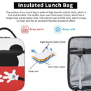 Ljojo Mickey Mouse Insulated Lunch Bag - Portable Thermal Bento Box