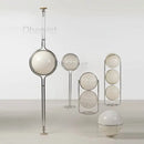 Modern Chrome Floor Lamp LED Acrylic Lampshade Living Room Studio Light Ljojo