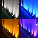Ljojo™ 6x18W LED RGBAW+UV Par Light Battery Handle for Events
