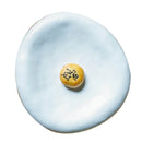 Ljojo Matte Stone Plate Tableware for French Western Food, Steak & Fruit Salad