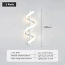 LED Wall Lamp Modern Nordic Bedroom Sconce Black Gold Living Room Indoor Lighting by Ljojo