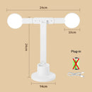 LED Table Lamp Touch Dimmable USB Rechargable Dormitory Bedroom Reading Eyes Protection Desk Lamp by Ljojo