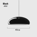 Nordic Minimalist LED Hanging Lamp Stylish Chandelier for Living Room by Ljojo