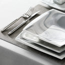 Ljojo Marble Grey Porcelain Dinnerware Set for 12