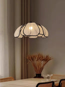 Wabi Sabi Petal Led Pendant Chandelier French Cream Home Decor Lighting by Ljojo