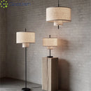 LED Hand-Knitted Pendant Light Medieval Bauhaus Style Fabric Chandelier for Home Decor by Ljojo
