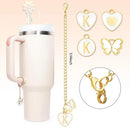 Butterfly Tumbler Charm Chain for Stanley Cups - Ljojo Branded Kawaii Pendant