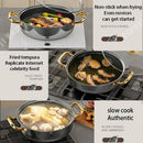 Ljojo 410 Stainless Steel Non-stick Soup Pot with Lid