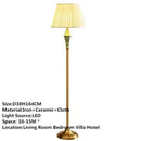 Ljojo Luxury Retro Floor Lamp for Home Décor