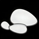 Ljojo Modern Minimalist LED Ceiling Lamp Black White Light Home Creative Indoor Lighting