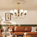 Modern Glass Ball LED Chandelier | Living Dining Room Kitchen Pendant Lights by Ljojo
