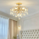 Modern Crystal Luxury E14 LED Lights Chandelier For Living Room Bedroom Pendant Lamp by Ljojo
