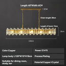 Ljojo Luxury Crystal LED Chandelier for Elegant Interiors