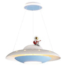 Astronaut UFO Children's Room Pendant Light | Creative Starry Sky Bedroom Lighting by Ljojo