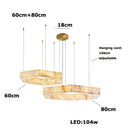 Nordic Marble Pendant Light Minimalist Chandelier Living Room Bedroom Ljojo
