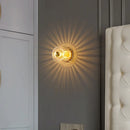 Ljojo LED Chandelier Ceiling Lamp Indoor Glass Wall Sconce Decoration for Living Room