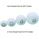 Ljojo Matte White Glass Lamp Shade for E27 E14 Threaded Socket