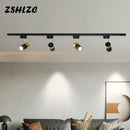 Ljojo 100-120cm LED Chandelier Track Light for Living Dining Kitchen Corridor Lighting