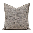 Embroidered Tufted Cushion Cover in Neutral Tones by Ljojo