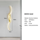 Ljojo LED Wall Lights in Black Gold White for Bedroom Corridor Balcony