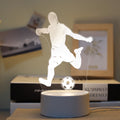 3D Football Night Light USB Sports Decoration Home Desk Lamp by Ljojo