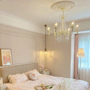 French Cream Style Living Room Chandelier | Princess Room Main Light by Ljojo