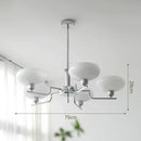 Retro Artistic LED Pendant Light Acrylic Ball for Bedrooms & Living Rooms by Ljojo
