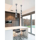 Ljojo Modern Art Deco Cylinder Pendant Lights for Kitchen Island and Dining Room.