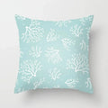 Ljojo Mint Green Geometric Print Lumbar Pillowcase