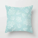 Ljojo Mint Green Geometric Print Lumbar Pillowcase