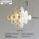 Modern Copper Pendant Light Luxury French Glass Designer Nordic Living Room Lamp By Ljojo