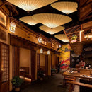 Japanese Style Wabi Sabi Umbrella Pendant Lamp Chandelier for Dining Tea Room by Ljojo