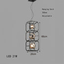 Nordic Designer Chandelier with Adjustable Lighting | Modern LED Living Room Floor Lamps by Ljojo