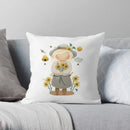 Cute Animal Print Pillowcase by Ljojo for Bedroom & Living Room