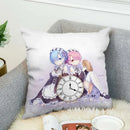 Ljojo 45x45 Cushions Covers for Bed Pillows, Sofa Anime Body Home Decor