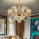 Ljojo Luxury Crystal Chandelier for Living Room, Dining Room, Bedroom