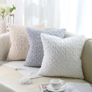 Ljojo Luxury Fluffy Fur Pillow Cover Modern Home Decorative Cushions