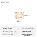 Modern French Retro Marble Wall Lamp for Living Room Atmosphere by Ljojo