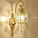 E14 Crystal Sconce Wall Lamp for Modern Rome Decor by Ljojo - Bedroom Night Light