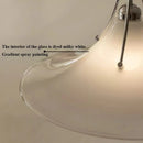Ljojo Magnolia Glass Pendant Light - Modern LED Bedroom Dining Lamp